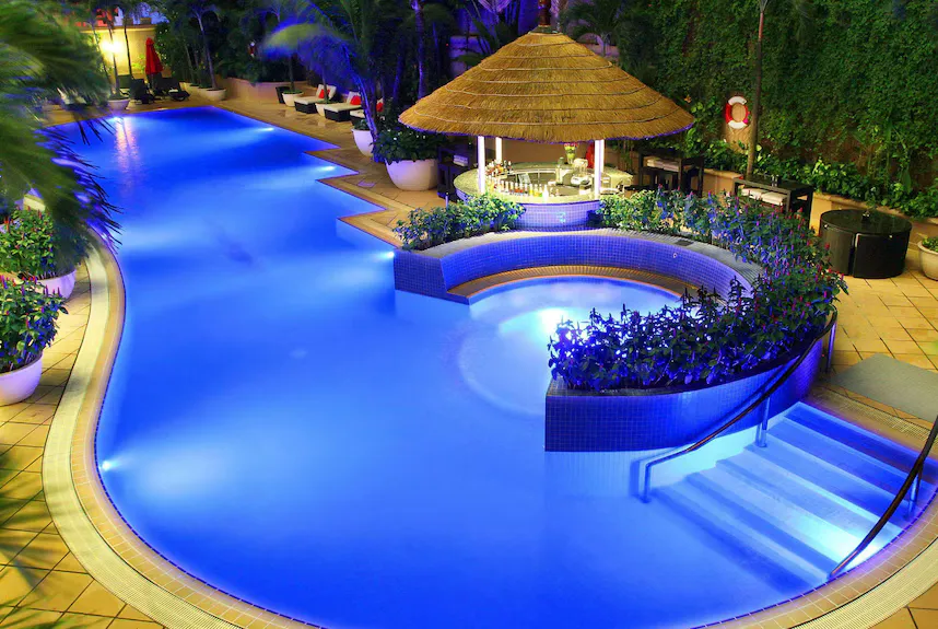 The Caravelle Saigon - Free-form Swimming Pool - Premium Southeast Asia Golf Tours