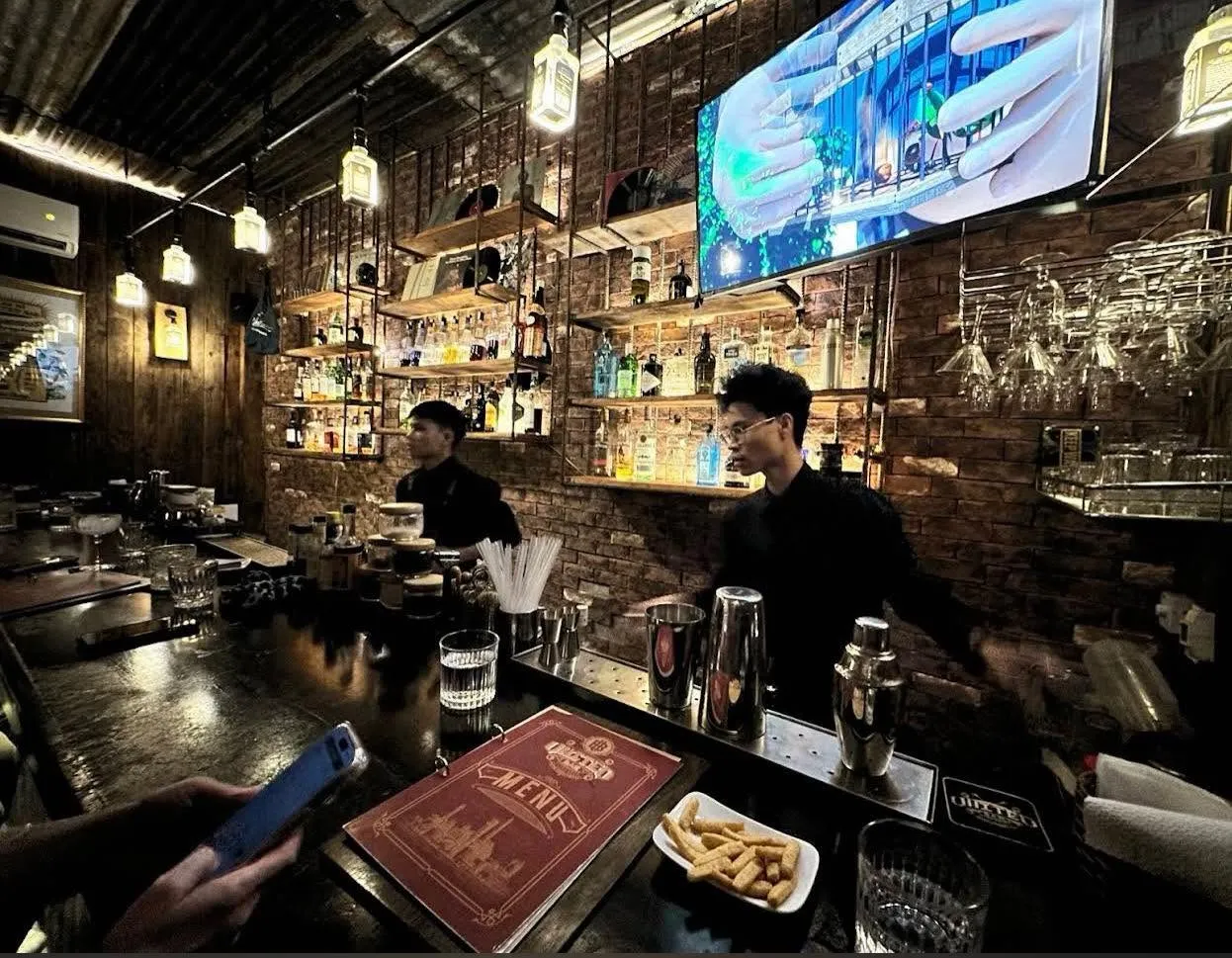United Bar Speakeasy Interior Da Nang Vietnam 2026