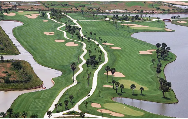 Cambodia Golf Courses | Cambodia Golf Course Angkor Championship Layout - Luxury Golf Tours Asia 2026