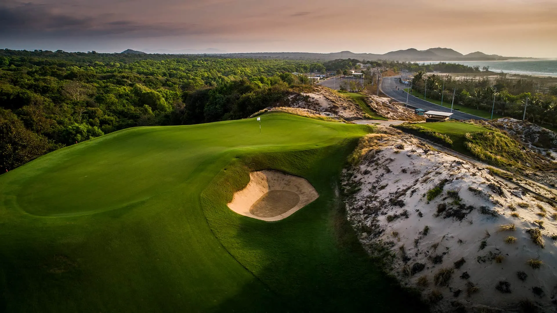 The Bluffs Ho Tram Greg Norman golf course ocean view Ho Tram Vietnam Asia Top 100
