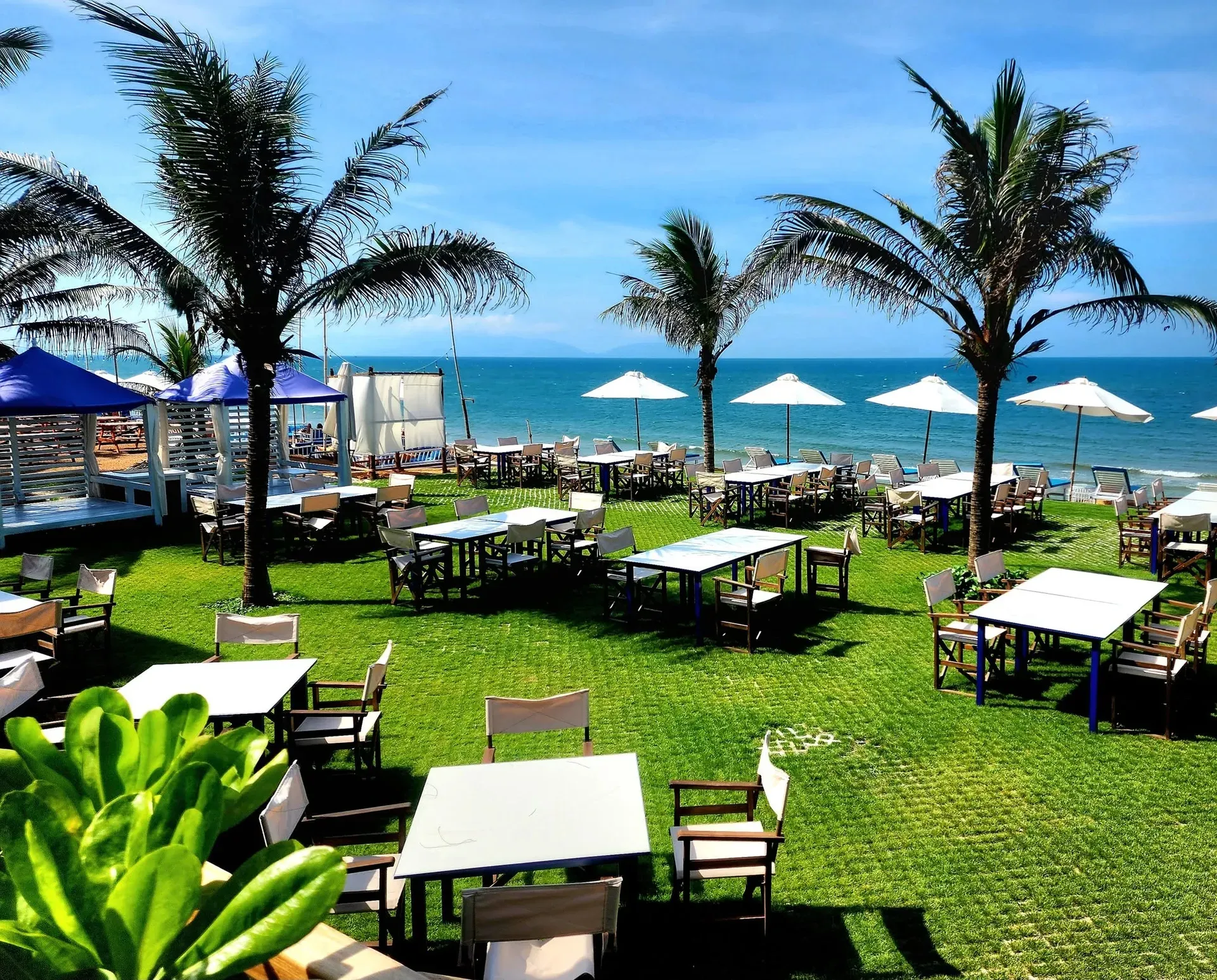 Surf and Turf Beach Club in Hoi An, perfect for after-golf hospitality