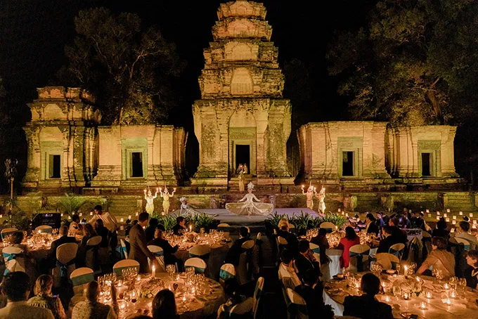 A Candlelit Gala at an Ancient Angkor Temple - The Final Champions Dinner