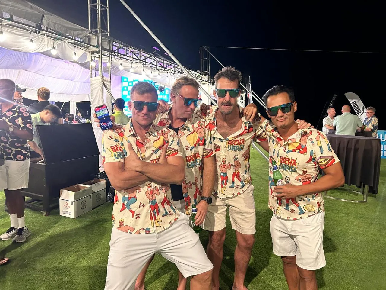 End of season football club celebrations and private group party in Vietnam